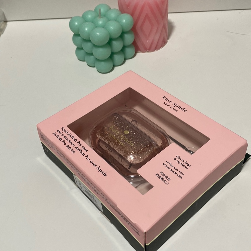 Kate Spade Rose Gold AirPods Pro Case Gen 1